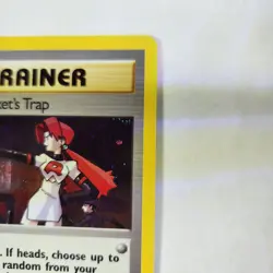 The Rocket’s Trap 19/132 -Holo Rare - Pokemon TCG - Gym Heroes - NM - Image 4