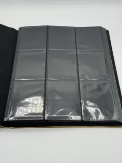 2019 Ultra Pro Yellow Pikachu PRO-Binder, Leather, 9 Pocket Pokemon TCG - Image 4