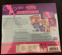 Pokemon Elite Trainer Box ETB Sword & Shield Fusion Strike Sealed New - Image 2