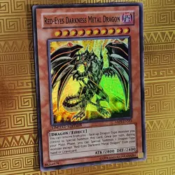 Red-Eyes Darkness Metal Dragon ABPF-ENSE2 Super Rare Limited Edition Yu-Gi-Oh - Image 1