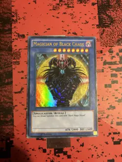 Magician of Black Chaos YGLD-ENC01 King of Games: Yugi's Legendary Decks 1st... - Image 1