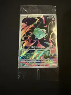 Pokemon TCG Mega evolutions Stamped Promo card - Bulbasaur 133/132 - NM - Sealed - Image 1