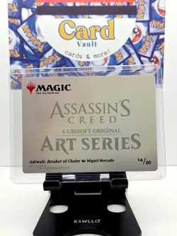 Adewale, Breaker of Chains Art Card [Assassin's Creed Art Series] MTG - Image 4