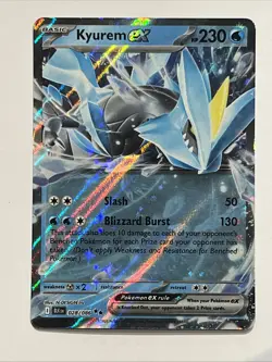 Pokemon TCG Kyurem EX Black Bolt Card 028/086 - Image 1