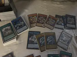 Semi - Random Lot Of Yugioh Cards. Primite, Blue Eyes, Ryzeal, Mitsurugi - Image 4