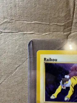 Raikou Pokemon Card 22/64 Neo Revelation 1st edition Rare WOTC LP/NM - Image 2