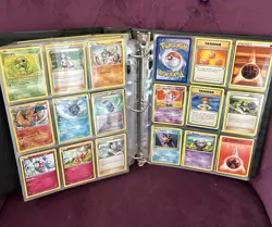 Pokemon Cards Collection Lot 160 Cards Binder - Image 2