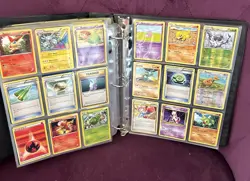 Pokemon Cards Collection Lot 160 Cards Binder - Image 3