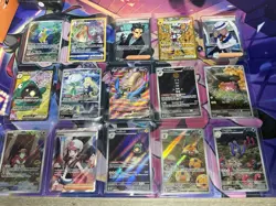 Lot of 15 Full Art Pokemon Cards English Near Mint Condition - Image 1