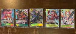 One Piece Illustration Box Vol 2-4 Sealed Promo Lot of 5 Cards - Image 1
