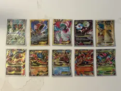 Pokemon Card Lot - PSA 8 & PSA 9 Illustration Rares + EX / Mega EX Cards - Image 1