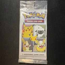 SEALED 25th Anniversary Promo General Mills Pokemon Cereal 3-Card Booster Pack! - Image 1