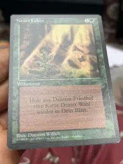German FBB • Regrowth • Unplayed / Mostly Clean • Mtg (1822) - Image 2