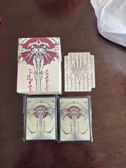 MTG Magic the Gathering Philadelphia 2023 Atraxa 100 Deck Box and Sleeves (Open) - Image 1