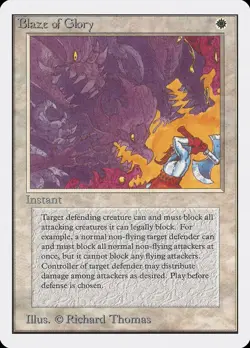 MTG Blaze of Glory Unlimited Magic the Gathering - Image 1