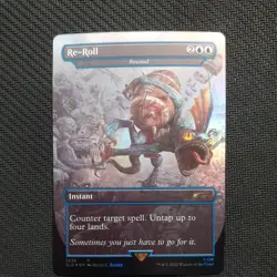 Rewind (Re-Roll) BORDERLESS Secret Lair Drop MTG SLD 1036 - Image 1