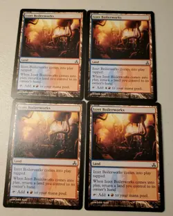 Mtg 4x Izzet Boilerworks Moderate Play - Image 1