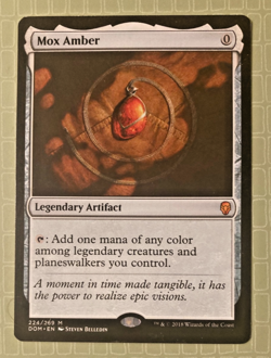 MOX AMBER: DOMINARIA RARE - MTG: MAGIC THE GATHERING - Image 1