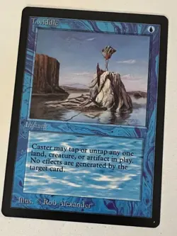 Magic the Gathering MTG Beta Twiddle NM- (Beta Bob) - Image 1