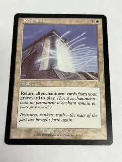 Replenish Urza's Destiny Rare Reserved List Authentic NM Condition MTG Card - Image 1