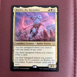 Baylen, the Haymaker Bloomburrow Foil - Image 1