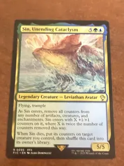 DDcards 🇨🇦 Mtg Magic Final Fantasy Commander Sin Unending Cataclysm - Image 1