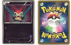 2011 Heavy Played Pokemon Victini 009/021 Victini Battle Deck BTV Japanese - Image 1