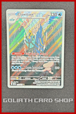 Clawitzer 141/132 Illustration Rare - Me01: Mega Evolution Pokemon TCG - NM - Image 1