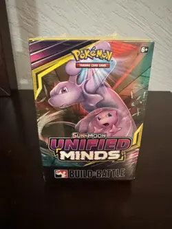 Pokemon TCG Sun And Moon Unified Minds Build And Battle Prerelease Kit SEALED - Image 1