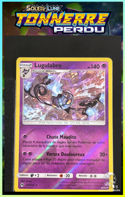 Carte Pokemon Lugulabre 103/214 Holo Reverse SL8 Tonnerre Perdu FR - Image 1