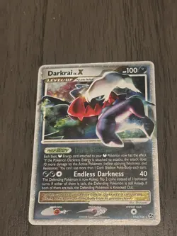 Pokemon TCG Darkrai LV.X Great Encounters 104 Holo Rare Holo LV.X - Image 1