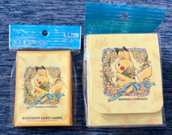 MIMOSA e POKEMON Deck Case Sleeve Set Japanese Pokemon Center Exclusive Sealed - Image 1