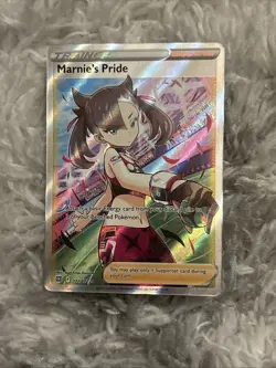 Pokemon TCG Marnie's Pride Full Art Holo Ultra Rare Brilliant Stars 171/172 - Image 1