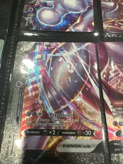 Mewtwo V-Union Full Set Sword & Shield Promo Holofoil Near Mint - Image 3