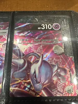 Mewtwo V-Union Full Set Sword & Shield Promo Holofoil Near Mint - Image 5