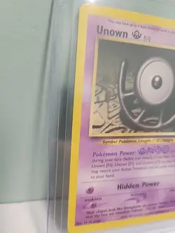Pokemon TCG Unown U 51/75 Neo Discovery Unlimited MINT - Image 3