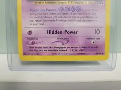 Pokemon TCG Unown U 51/75 Neo Discovery Unlimited MINT - Image 4