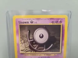 Pokemon TCG Unown U 51/75 Neo Discovery Unlimited MINT - Image 5