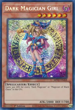 Dark Magician Girl Yu-Gi-Oh! MP22-EN268 1st Secret Rare - Image 1