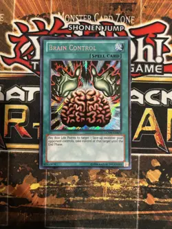 Yu-Gi-Oh! Brain Control X1 NM SECRET RARE Unlimited - Image 1