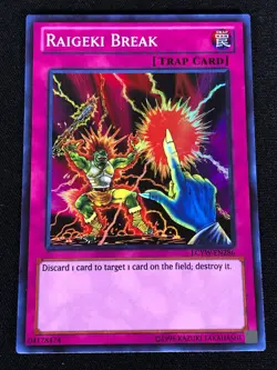 Yugioh Raigeki Break LCYW-EN286 Super (NM) - Image 1