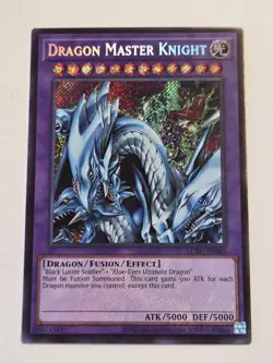 Dragon Master Knight LCKC-EN065 Secret Rare Yugioh Legendary Collection Kaiba - Image 1