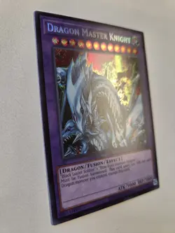 Dragon Master Knight LCKC-EN065 Secret Rare Yugioh Legendary Collection Kaiba - Image 2