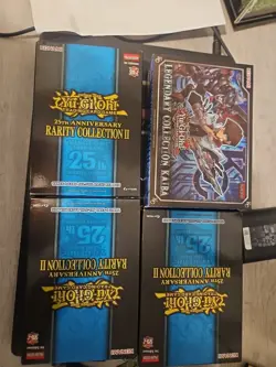 Yu Gi Oh Mini Booster Mixer, 3 25th Anniversary And 1 Legendary, 4 Total - Image 1