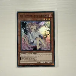 Ash Blossom & Joyous Spring RA04-EN025 super Rare 1st Edition Yu-Gi-Oh Card NM - Image 1