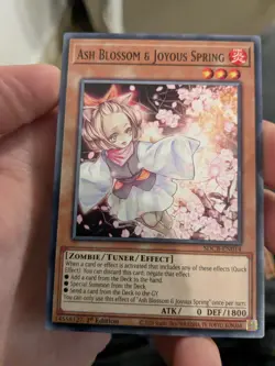 Yugioh Ash Blossom & Joyous Spring SDCB-EN014 1st edition Common - Image 1