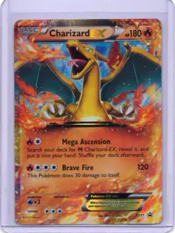 Pokemon Card - Charizard EX - XY17 - XY Black Star Promo - 2014 - Image 1