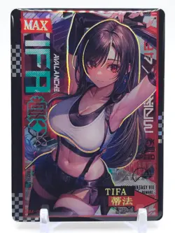 Senpai Goddess Haven 6 - Anime Waifu MAX Resin Trading Card - Tifa Lockhart - Image 1