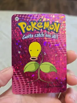 Bellsprout #069 - Vintage Vending Machine Prism 2000 - Pokemon Card - Image 2