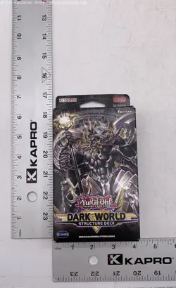 NIB Yu-Gi-Oh! Dark World Structure Deck Collectible Trading Cards - Image 5